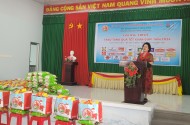 Hội Lương thực Thực phẩm TPHCM tặng quà tết cho người dân tỉnh Bến Tre